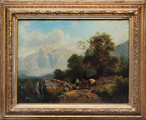 Бринкен А.. Итальянский пейзаж 